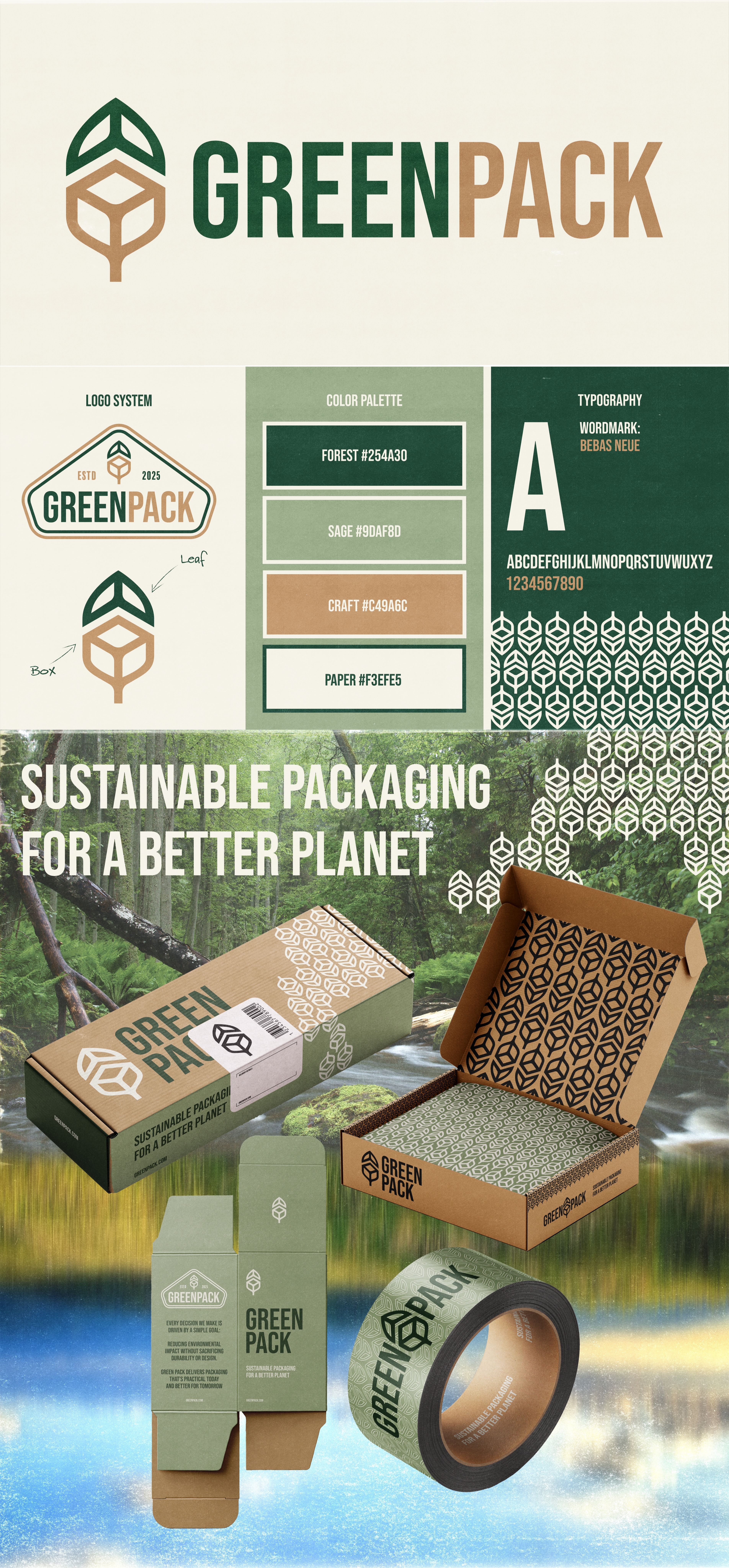 Green Pack Brand Identity — 1